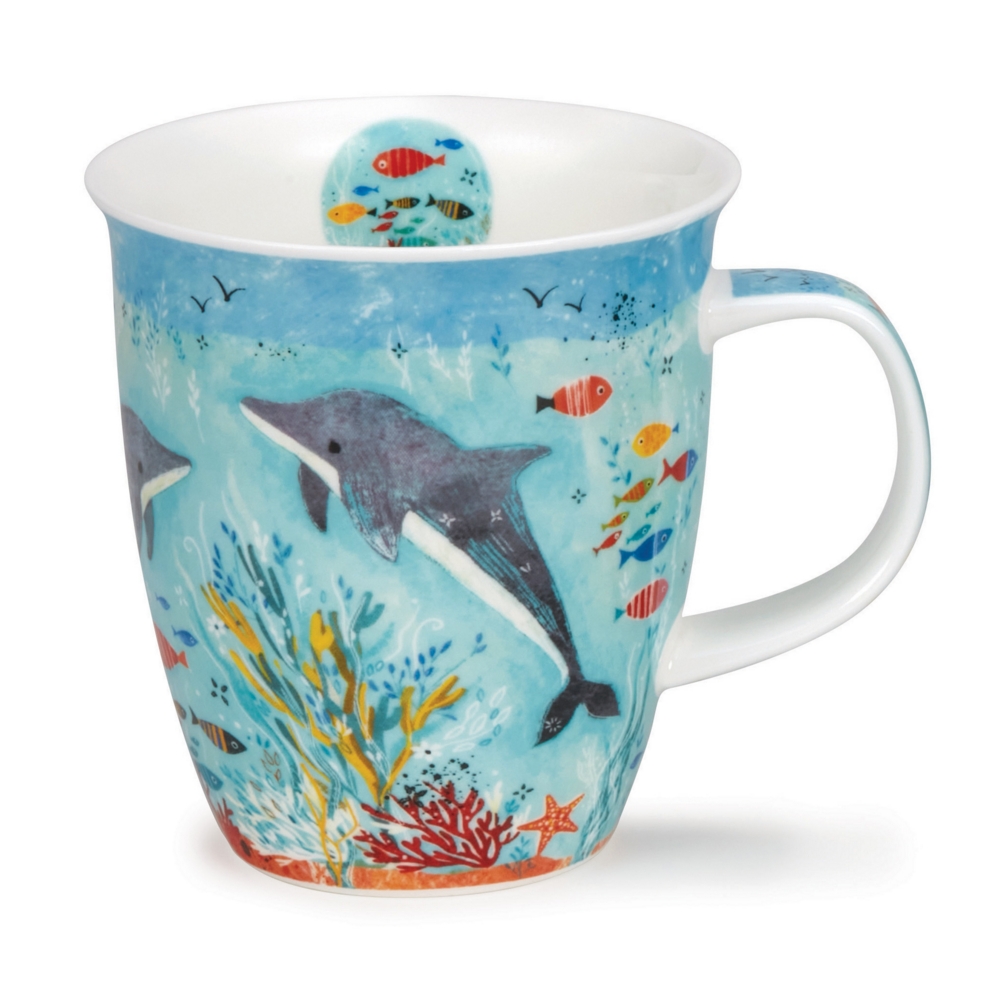 Bild von Dunoon Tasse Flippers Dolphin Delfin Nevis