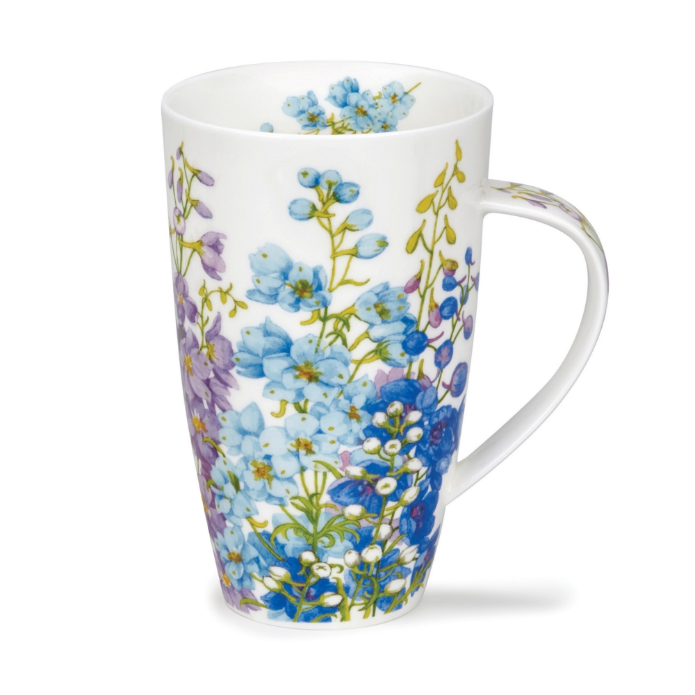 Bild von Dunoon Tasse Delphiniums Rittersporn Jumbobecher Henley 0,55 L