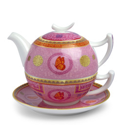 Bild von Tea For One Set Tilly Schmetterling