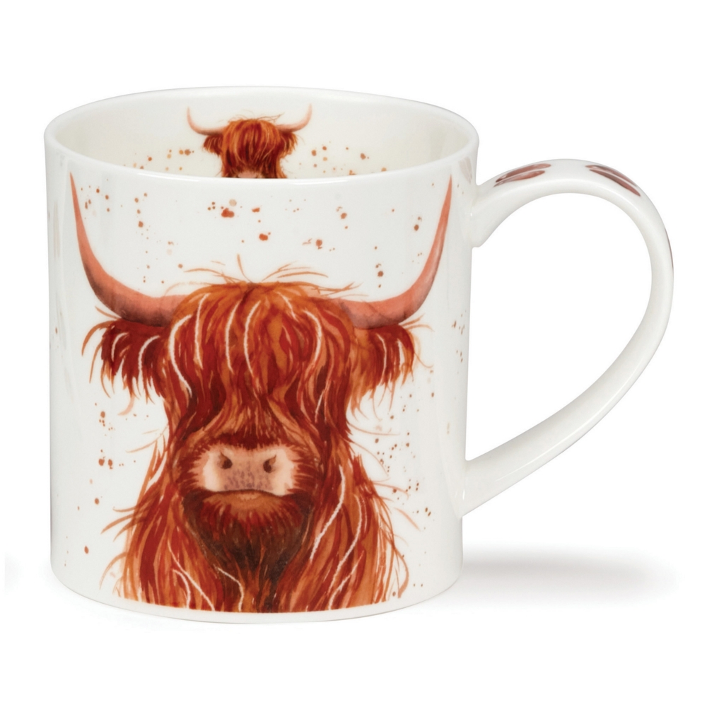 Bild von Dunoon Tasse Shaggy Tails Highland Cow Hochlandkuh Orkney