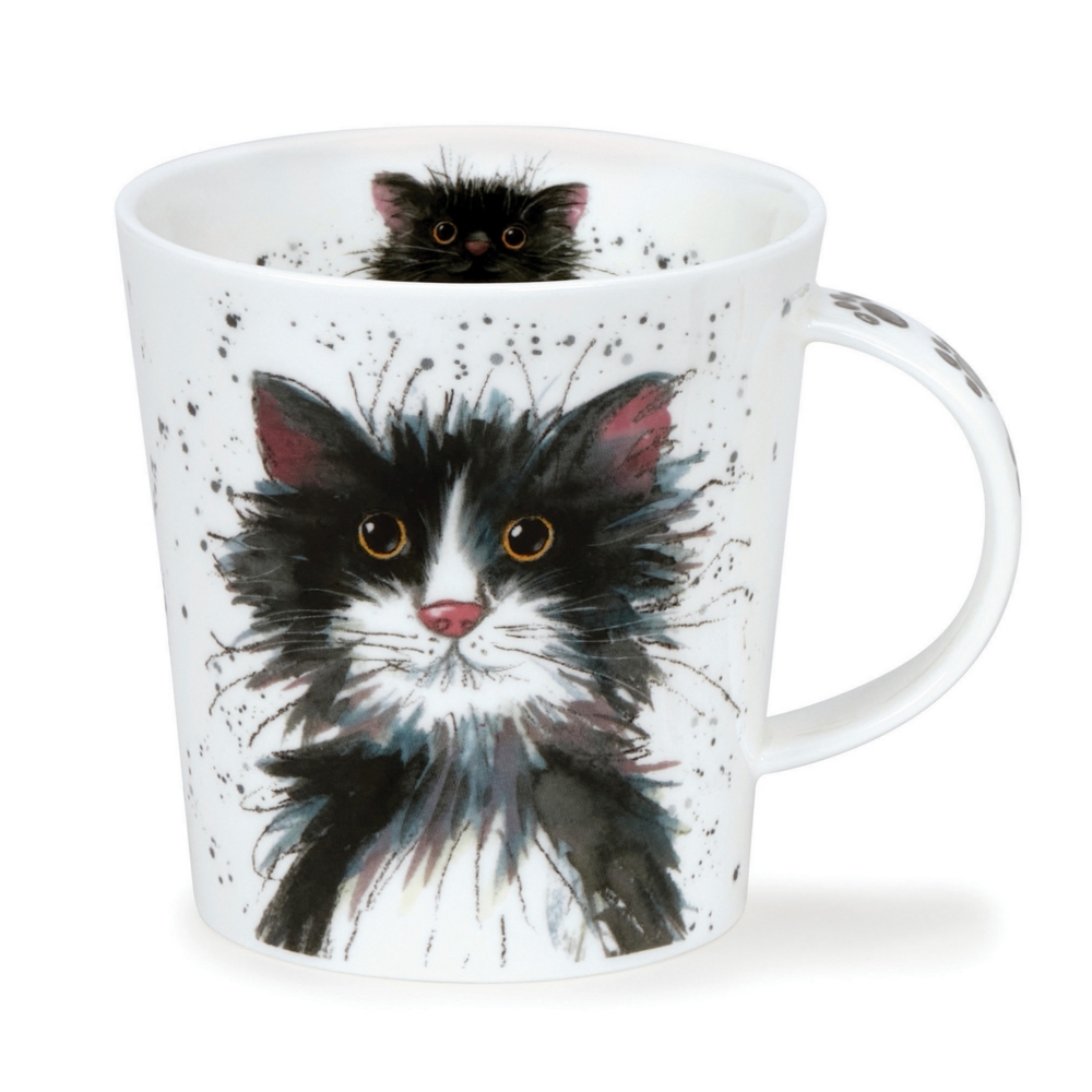 Bild von Dunoon Tasse Catter Splatter black and white Lomond