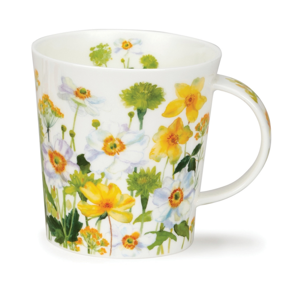 Bild von Dunoon Tasse Flower Garden white Lomond