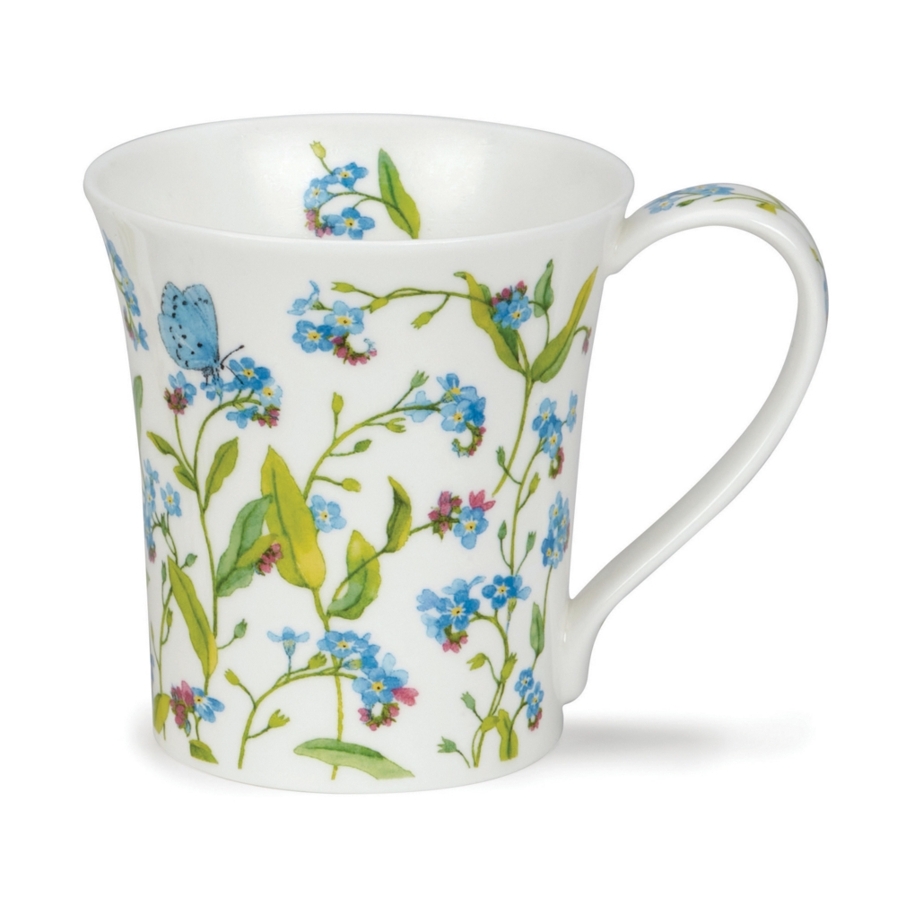 Bild von Dunoon Tasse Forget me nots blue Jura