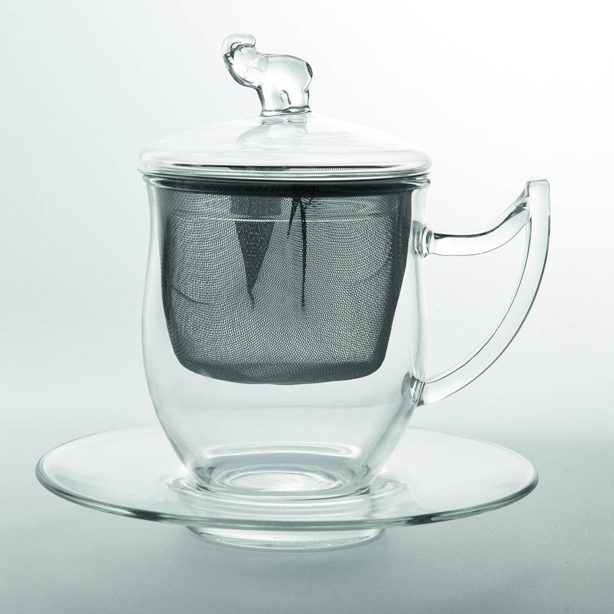 Bild von tealogic Teeglas mit Sieb und Deckel Mairi