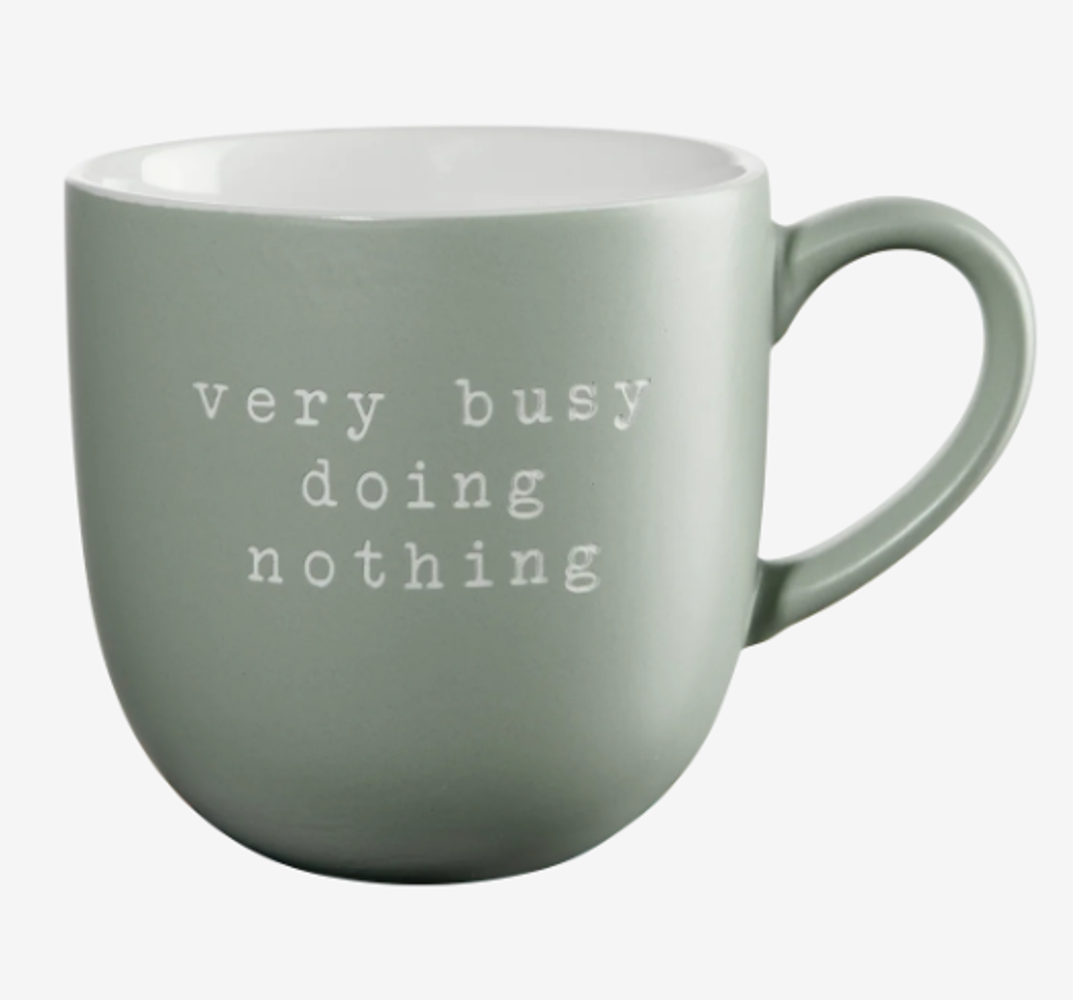 Bild von Very busy doing nothing hey! Henkelbecher Tasse ASA 0,35L