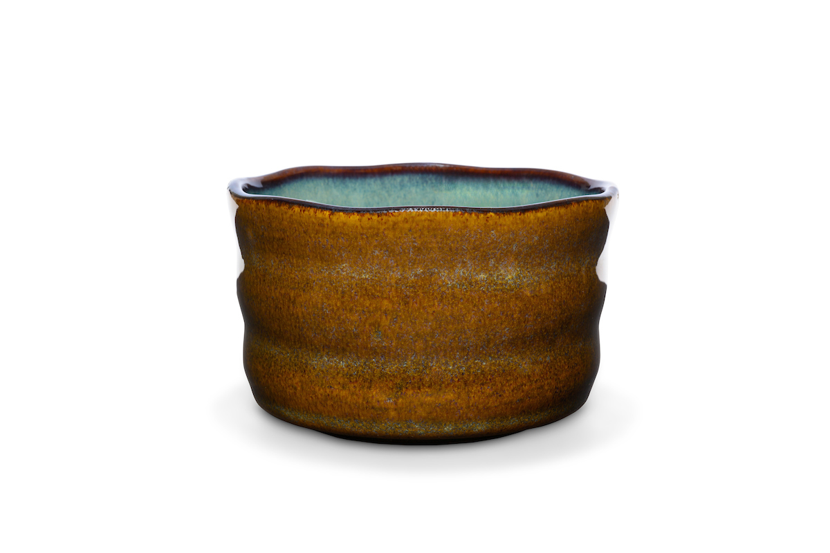 Bild von MAOCI Matchaschale apricot melange Keramik