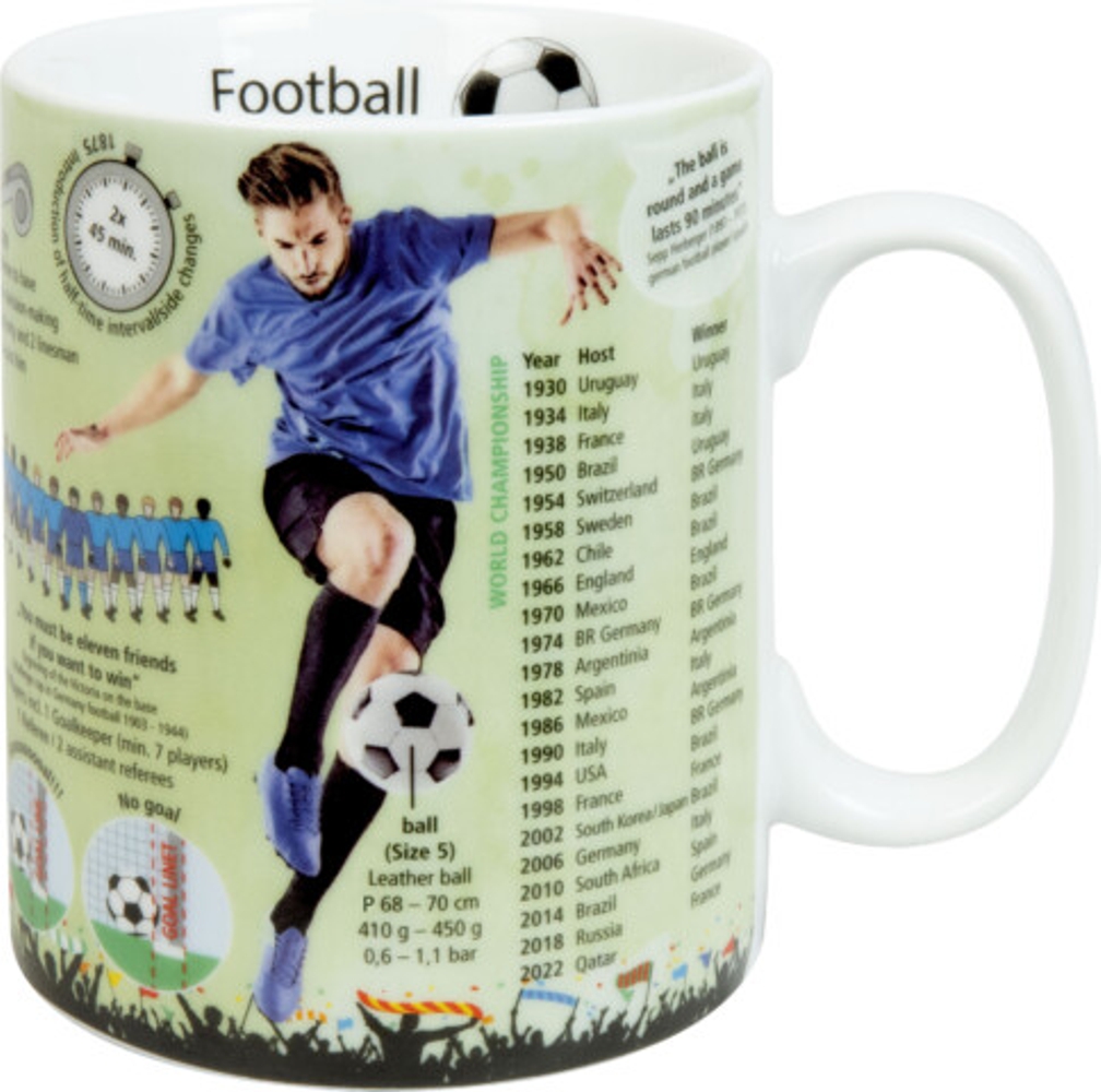 Bild von Football Wissensbecher Könitz