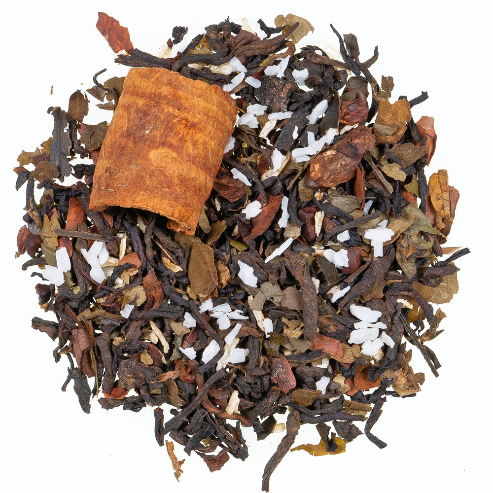 Bild von Guayusa Kakao, Pu Erh / schwarzer Tee aromatisiert