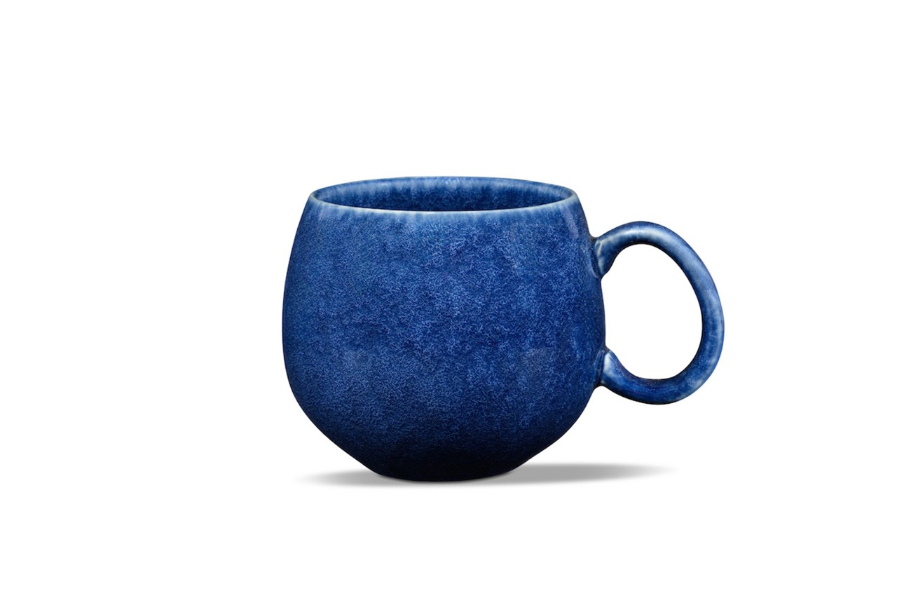 Bild von MAOCI Jumbotasse wolkig royalblau Keramik 0,5 L
