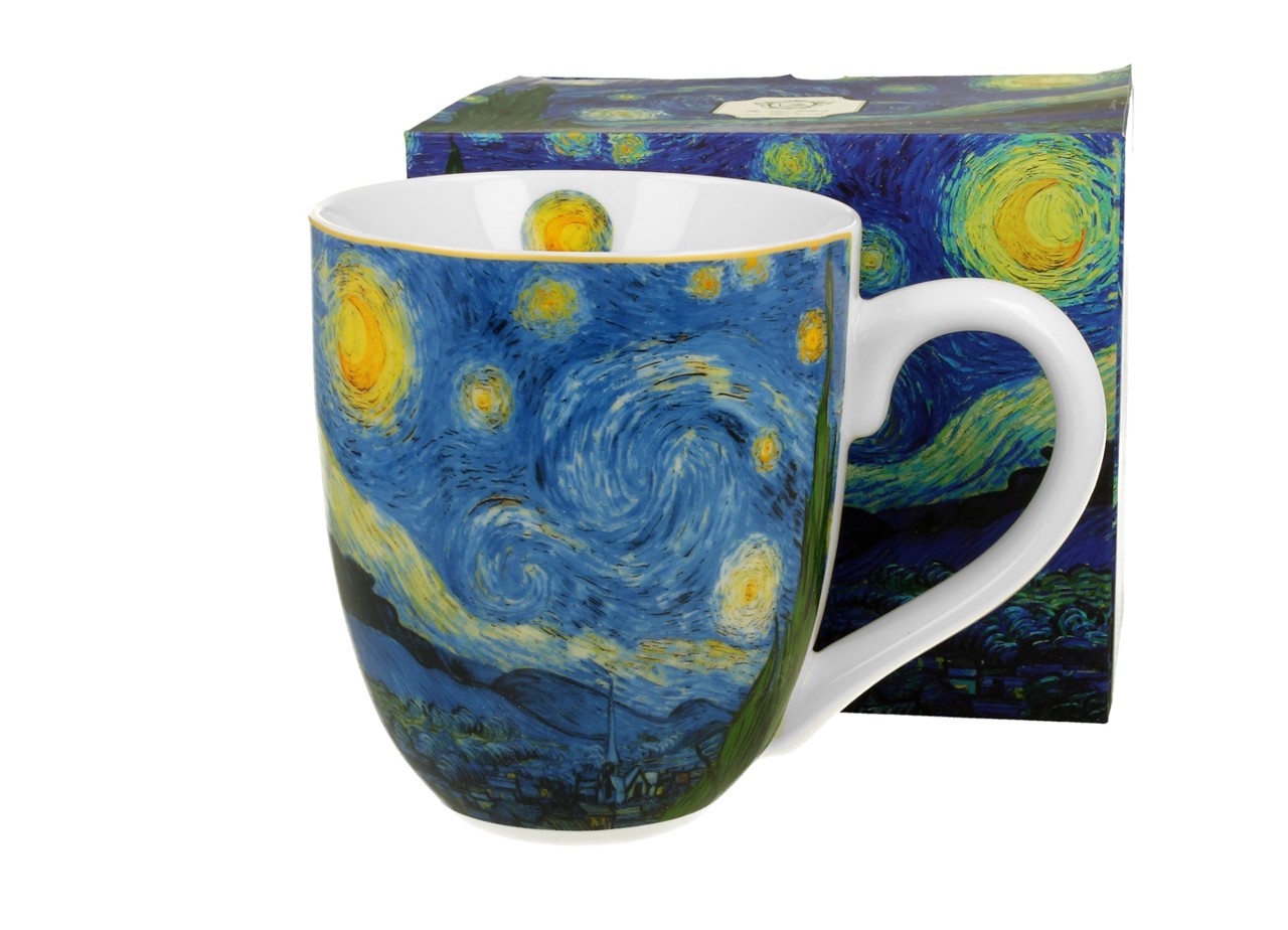 Bild von DUO Jumbobecher XXL Starry Night Van Gogh Porzellan 1 L