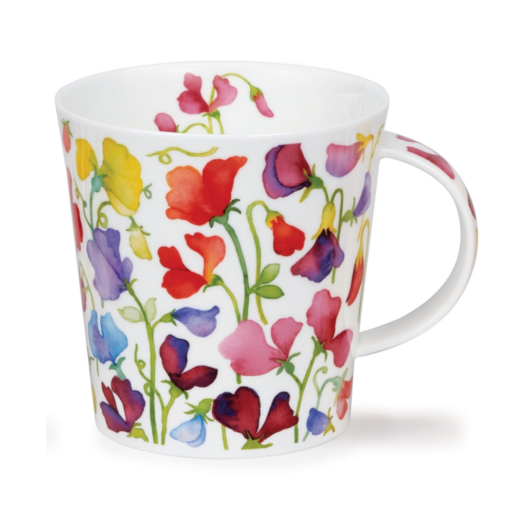 Bild von Dunoon Tasse Floral Fiesta Sweet Peas Jumbo Cairngorm