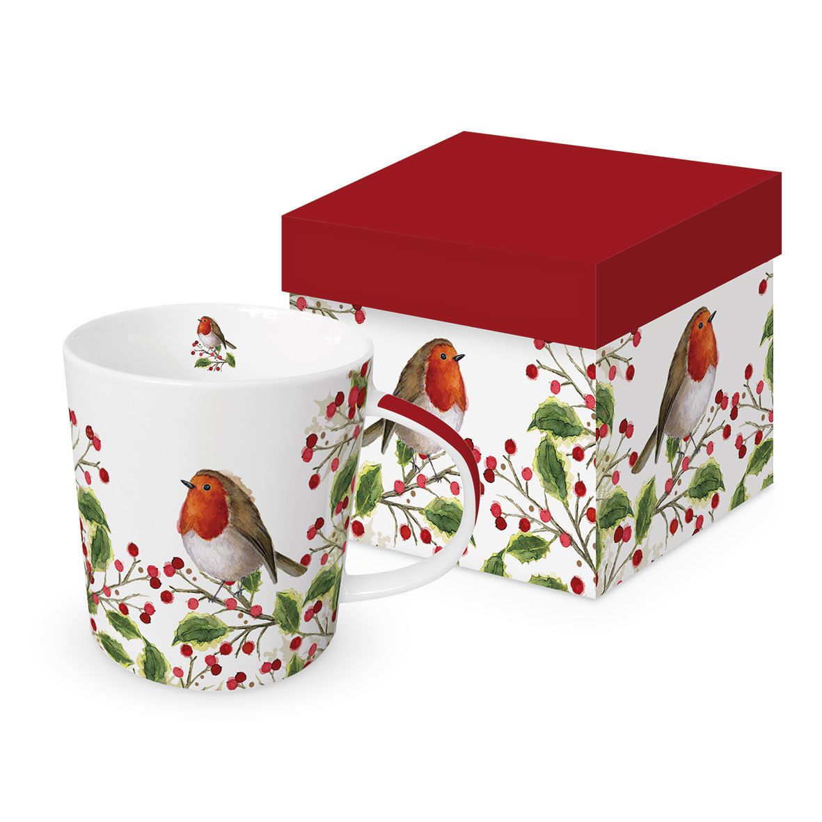 Bild von PPD Tasse Merry Bird Trendmug Porzellanbecher mit Geschenkkarton