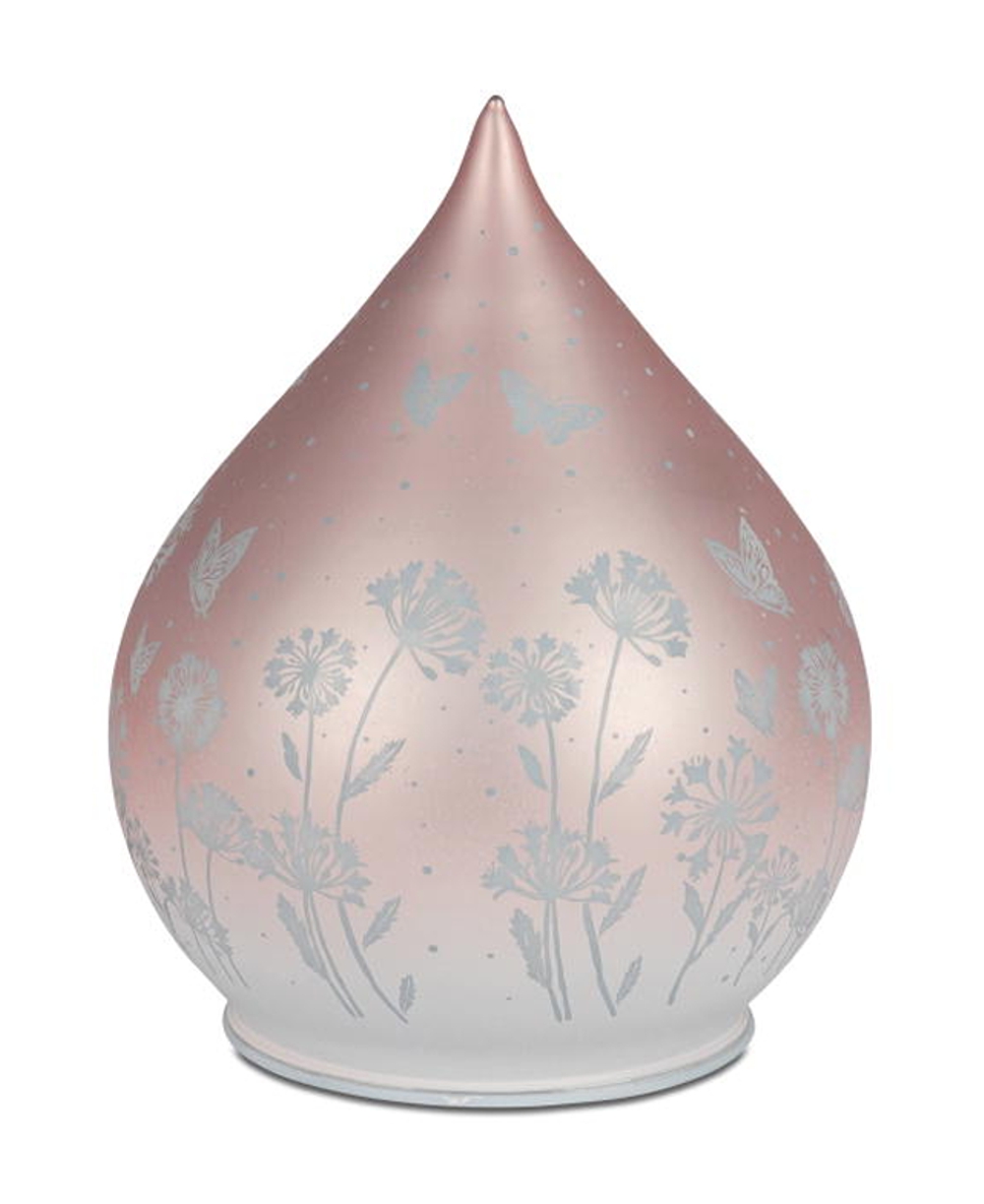 Bild von Deko-Licht Tropfen LED pastell rosa 13cm 15cm 21cm Blumen