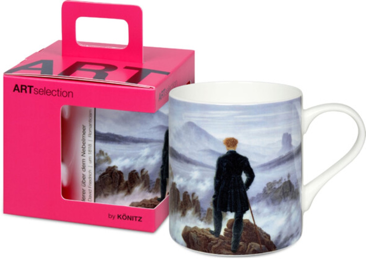 Bild von Könitz Tasse Wanderer ... by Caspar David Friedrich ARTSelection