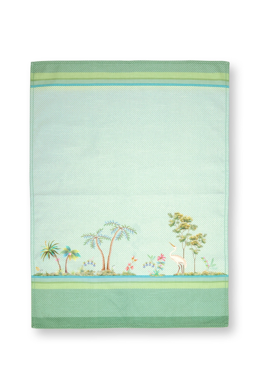 Bild von PIP Studio Geschirrtuch Jolie Heron Small Green