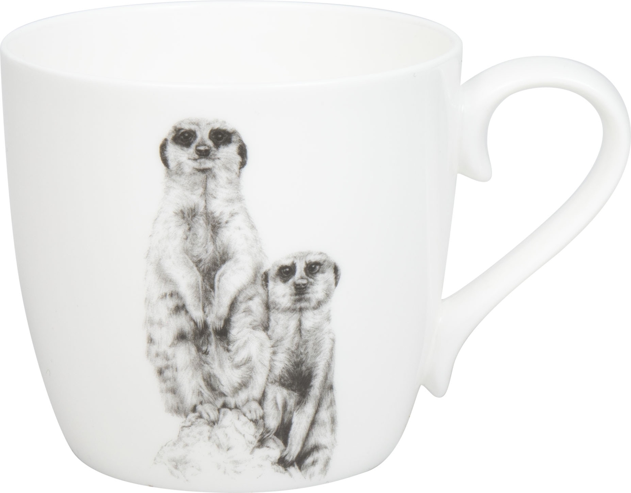 Bild von Könitz Tasse Amazing Animals Erdmännchen Henkelbecher Fine Bone China