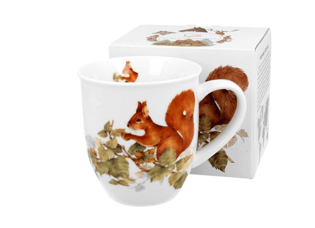 Bild von DUO Tasse Squirrel Eichhörnchen Porzellan 0,4 L