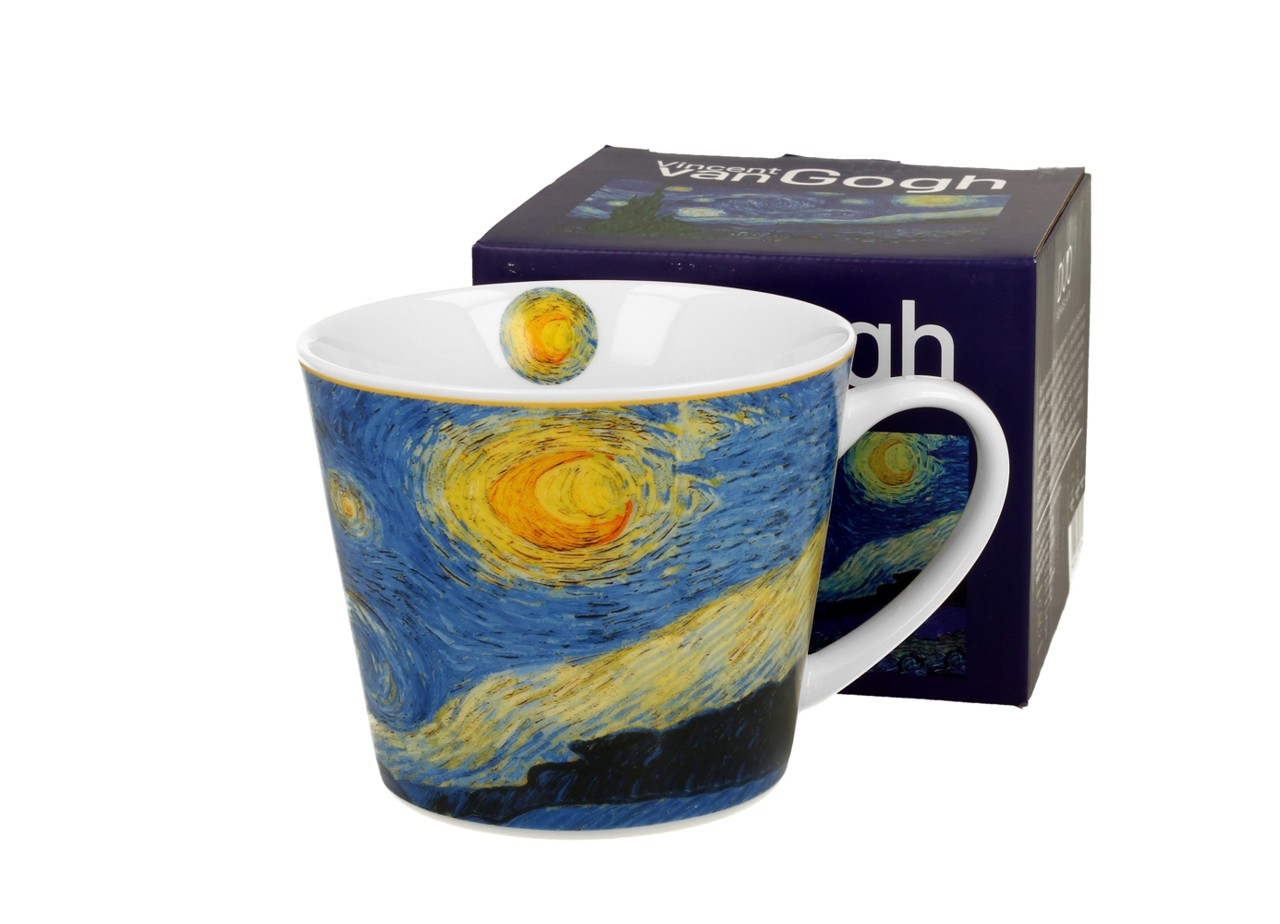 Bild von DUO Straight Mug Starry Night van Gogh Porzellan 0,6 L