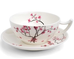 Bild von Teetasse groß Cherry Blossom