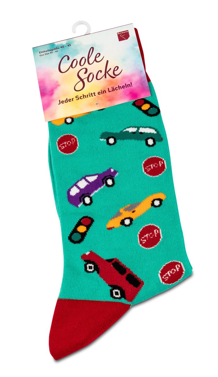 Bild von formano Coole Socke Autos mint