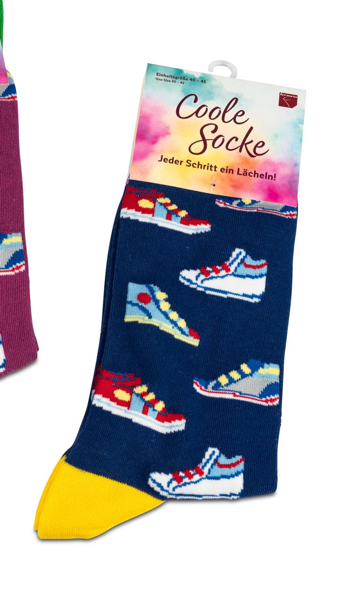 Bild von formano Coole Socke Sneakers Turnschuhe blau