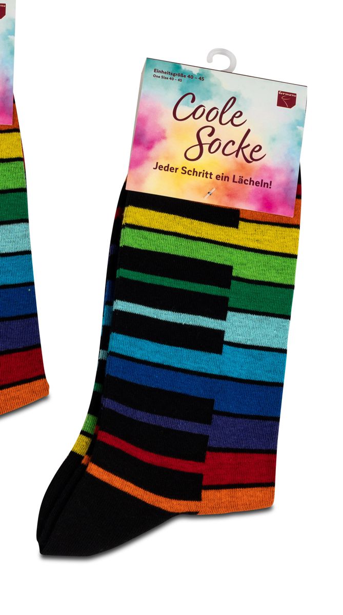 Bild von formano Coole Socke Keyboard Klavier schwarze Spitze