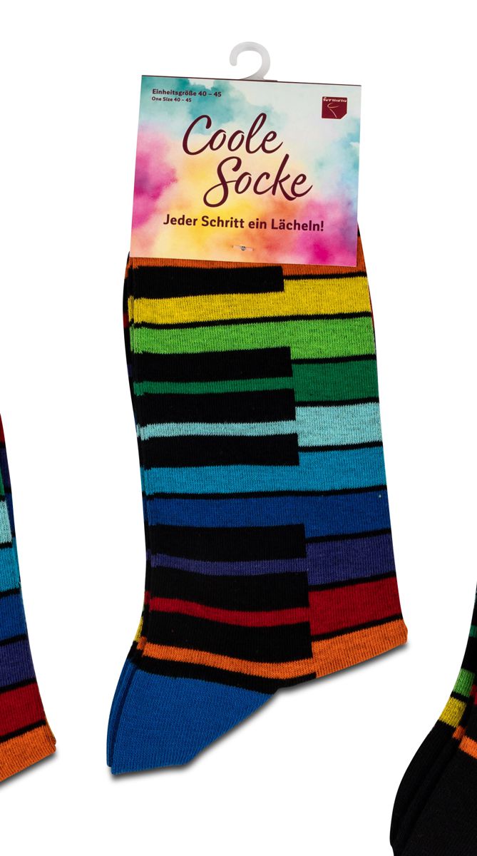 Bild von formano Coole Socke Keyboard Klavier blaue Spitze