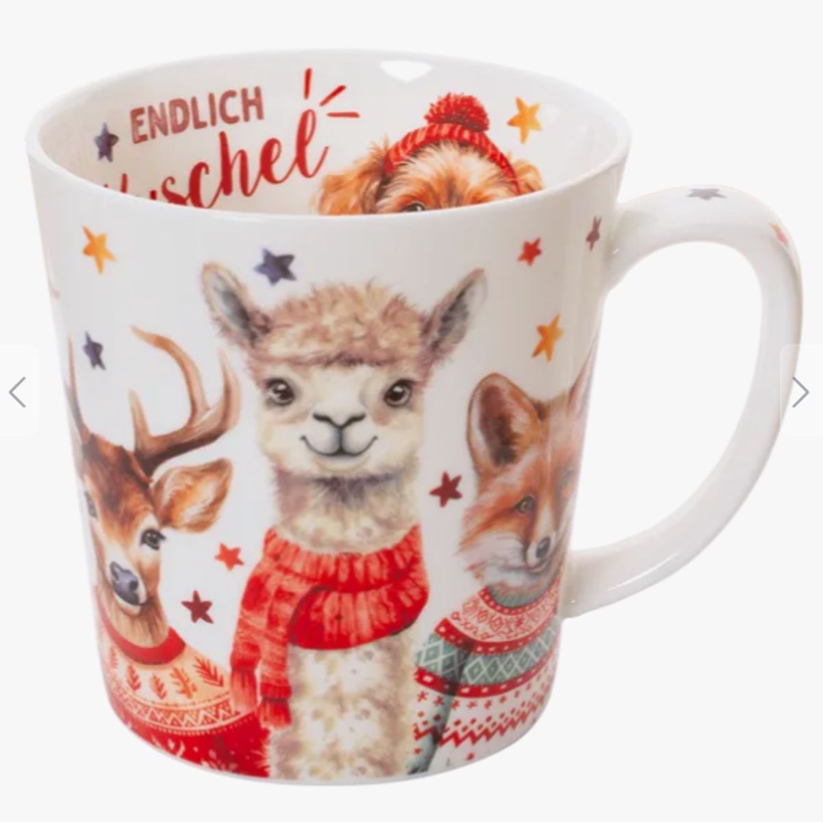 Bild von Tasse Kuschelparade Jumbobecher 500 ml Fine Bone China 