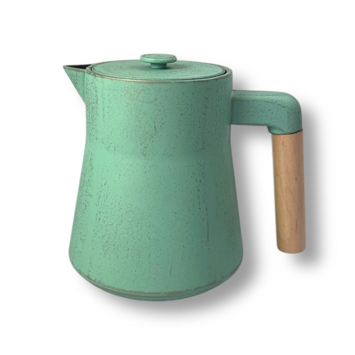 Bild von ja-unendlich Teekanne Pubian aus Gusseisen mintgold 1,2 L