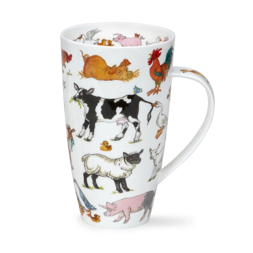 Bild von Dunoon Tasse Farmyard Frolics Henley Jumbobecher 