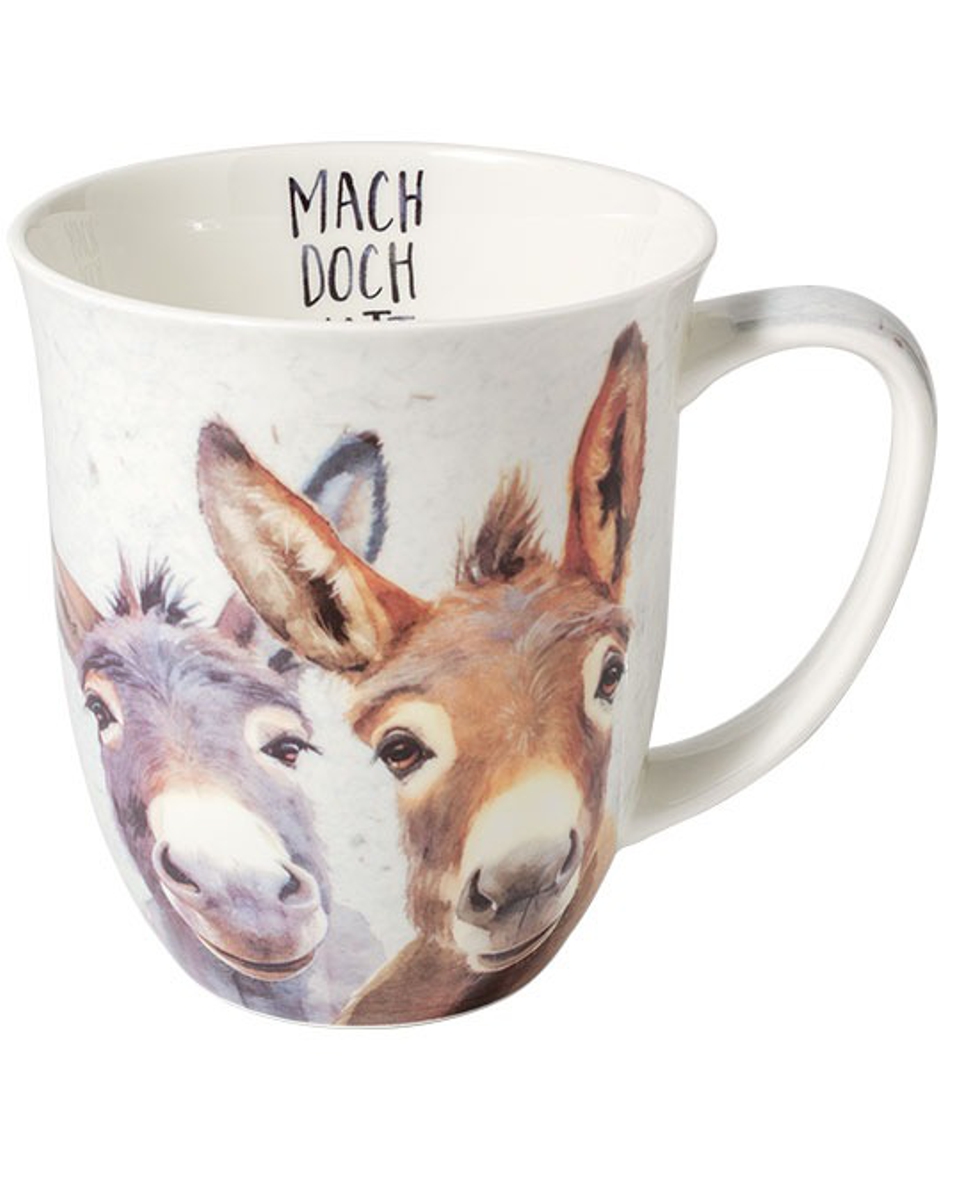 Bild von Tasse Eselkumpel Jumbobecher 400 ml Fine Bone China 