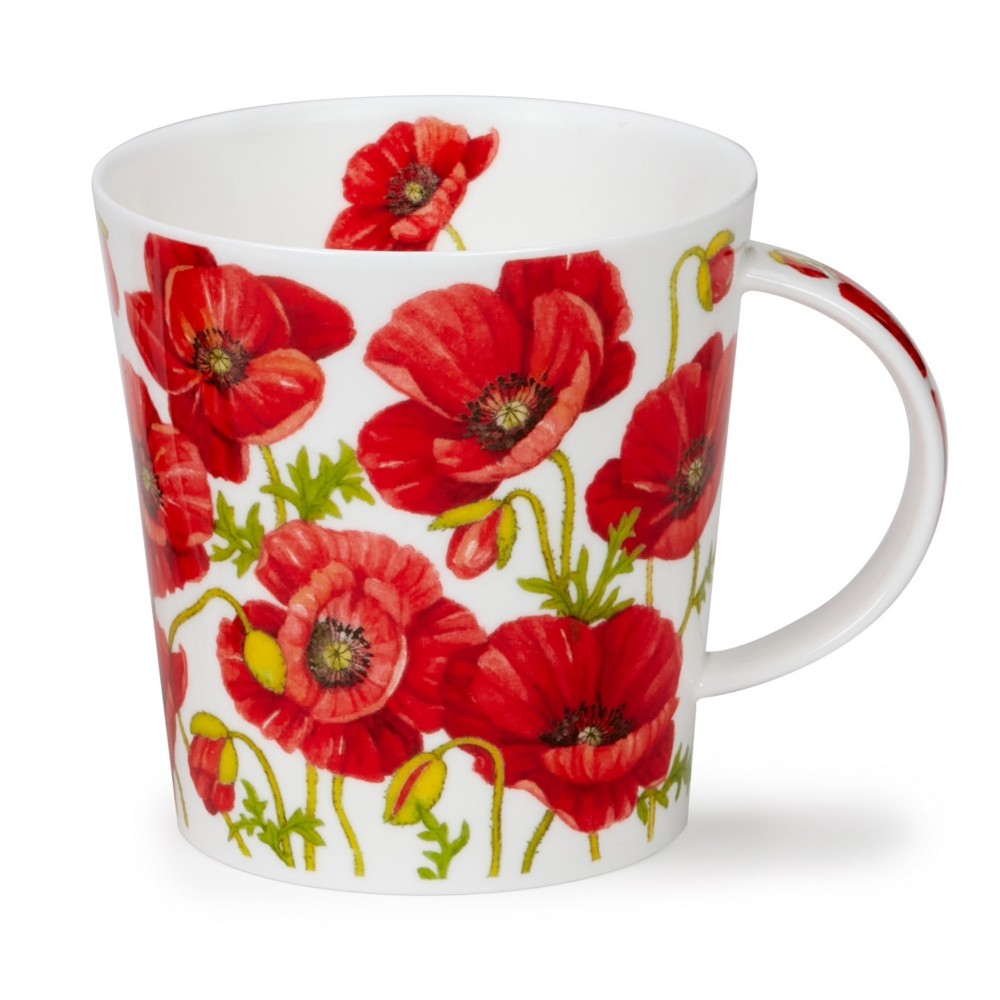 Bild von Dunoon Tasse Beautiful Blooms Poppies Mohn Jumbo Cairngorm