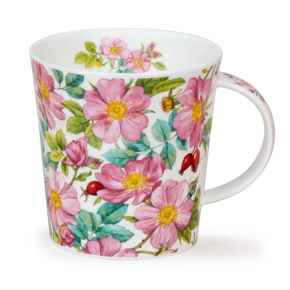 Bild von Dunoon Tasse Beautiful Blooms Wild Roses Heckenrosen Jumbo Cairngorm