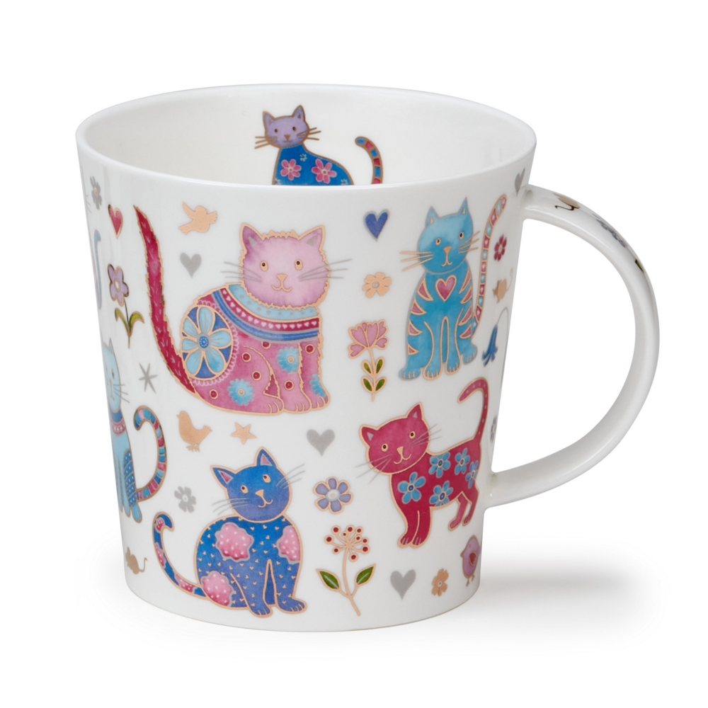 Bild von Dunoon Tasse Glitzy Gang Cat Katzen Jumbo Cairngorm