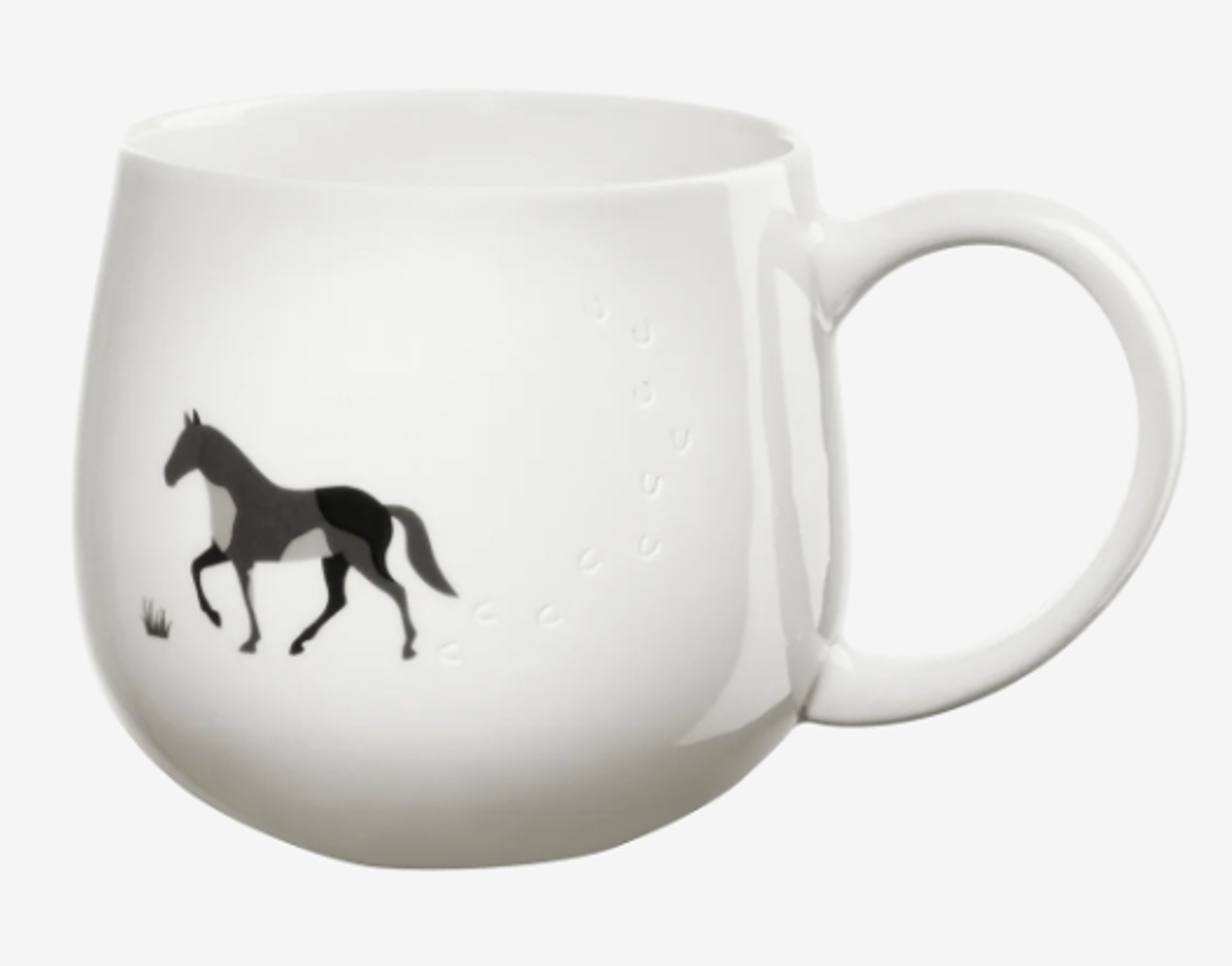 Bild von ASA Selection Tasse magu footprints horse Pferd Henkelbecher 0,4 L