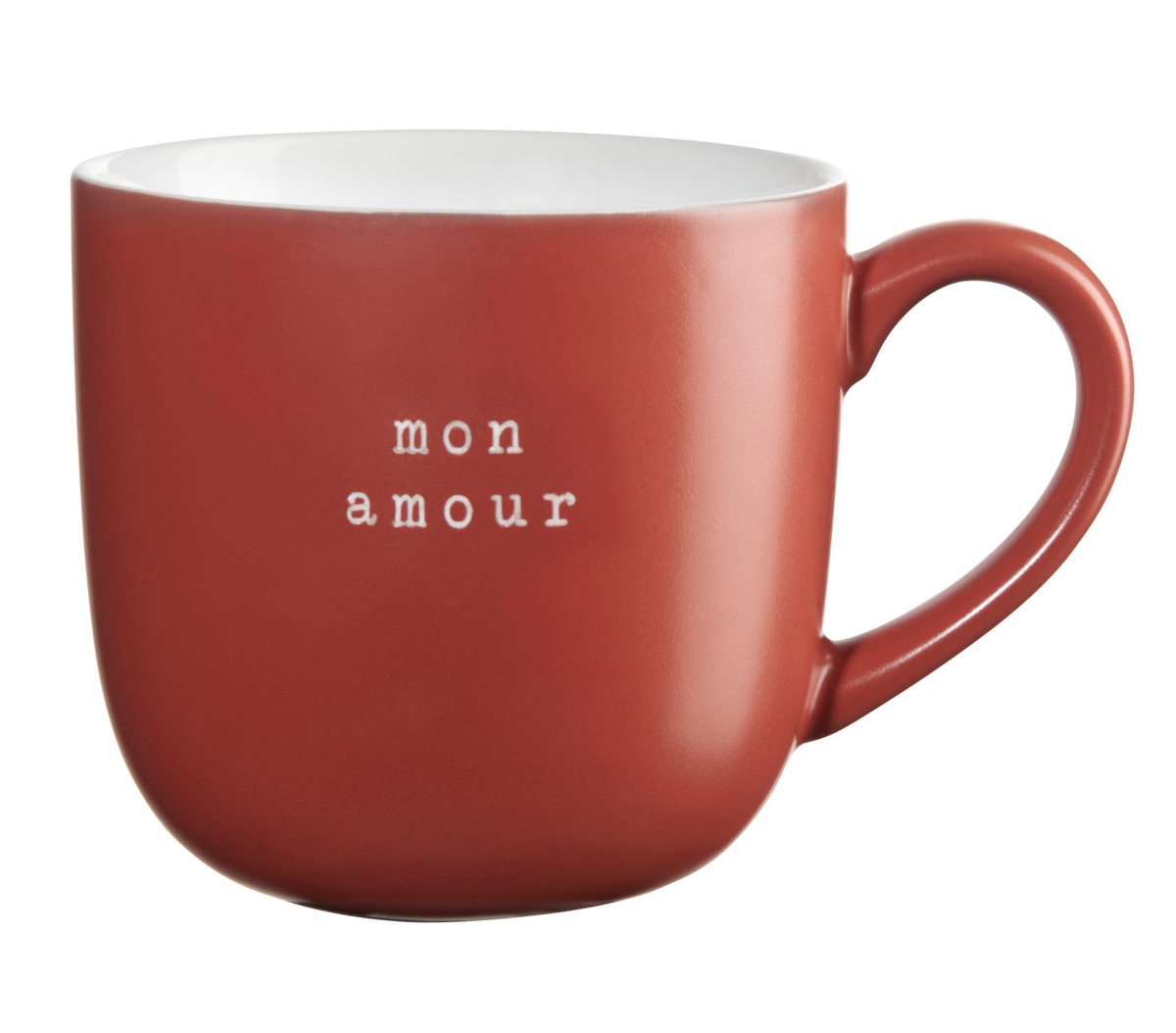 Bild von ASA Selection Tasse mon amour Henkelbecher hey! 0,6L