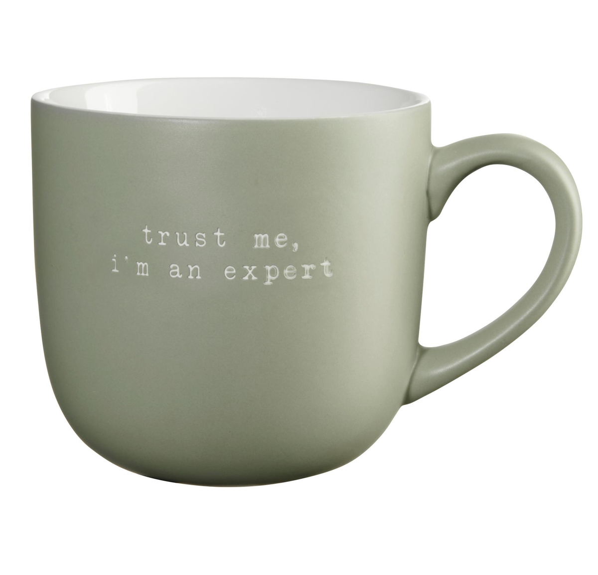 Bild von ASA Selection Tasse trust me i'm an expert Henkelbecher hey! 0,6L
