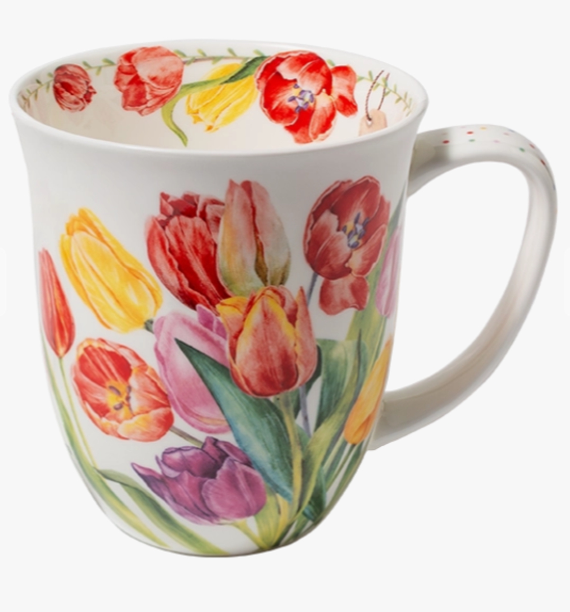 Bild von Tasse Tulpenpracht Jumbobecher 400 ml Fine Bone China 