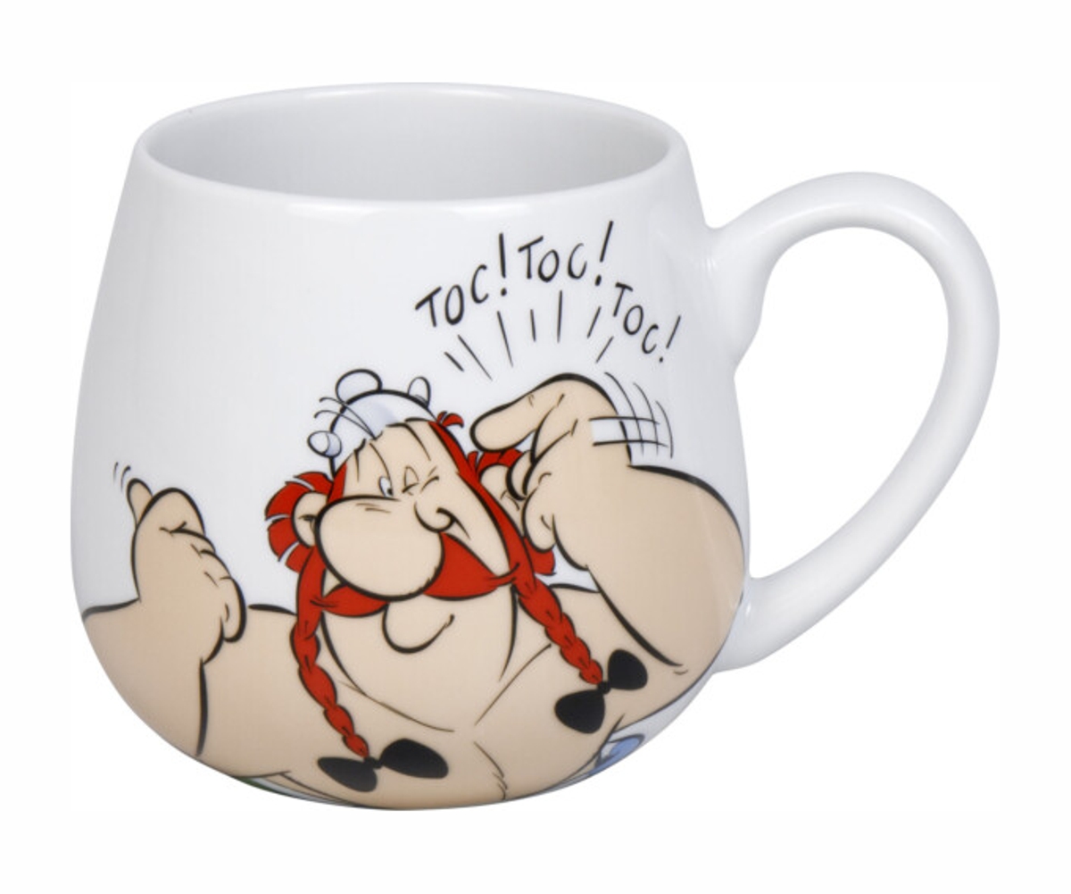Bild von Könitz Tasse Obelix Toc Toc Toc Asterix Kuschelbecher