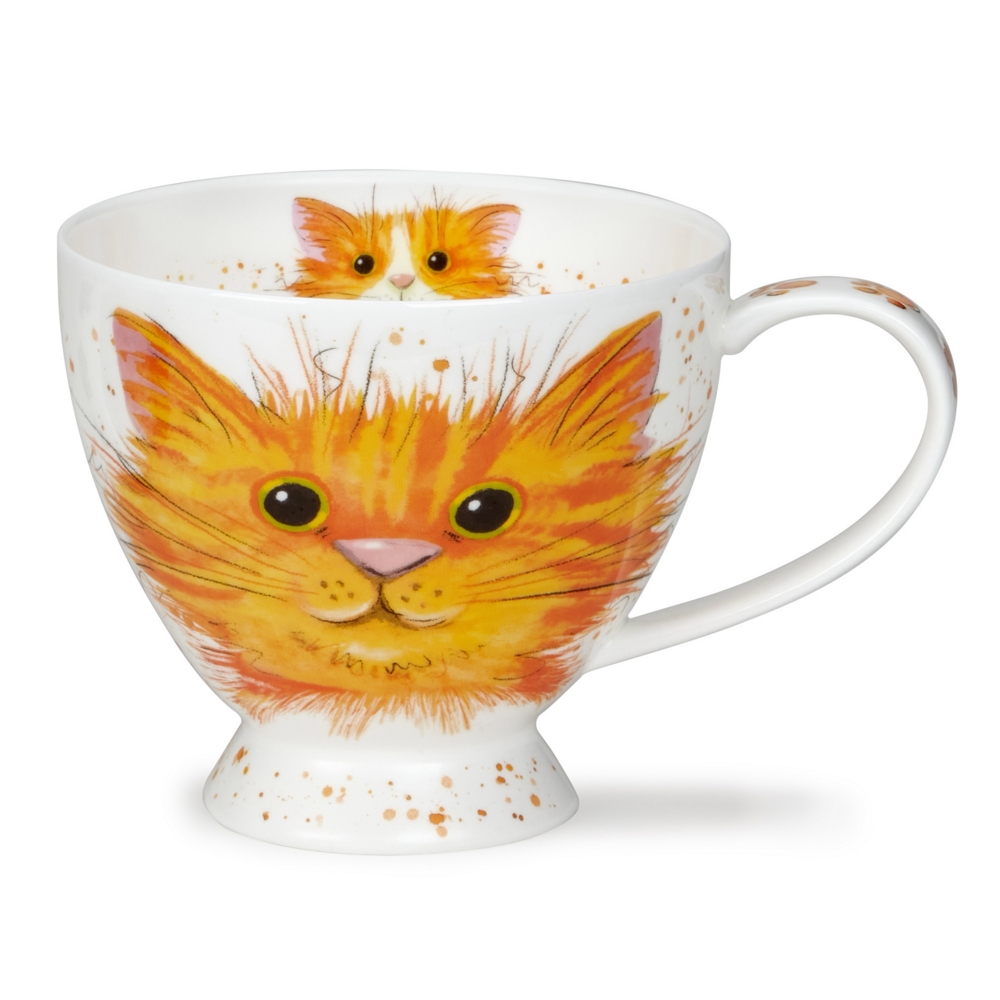 Bild von Dunoon Tasse Catter Splatter Ginger Skye Jumbobecher