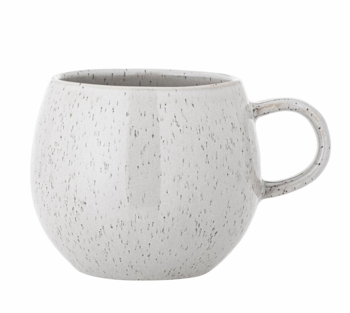 Bloomingville Tasse Addison weiß creme Jumbotasse Bloomingville