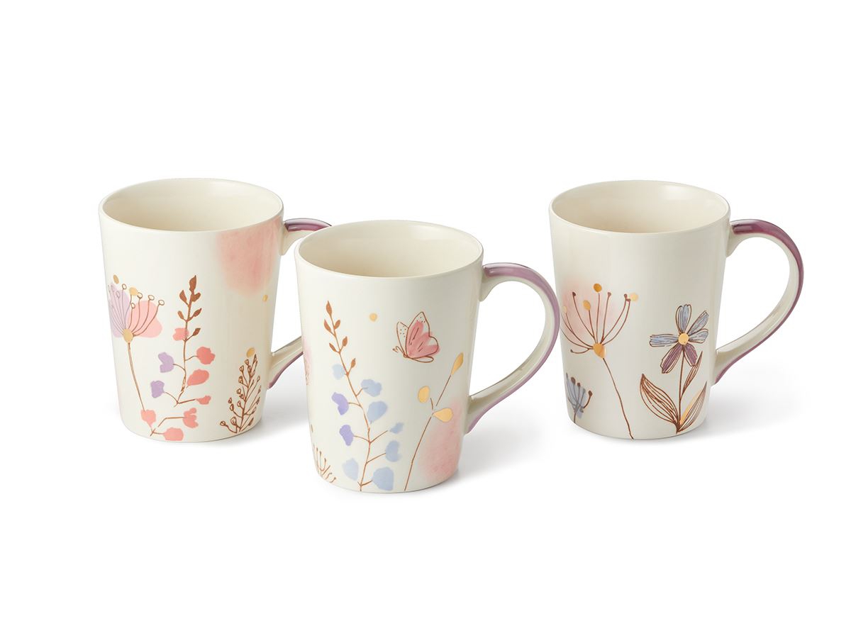 Cha Cult Tasse Florentina 3er Set Henkelbecher Steinzeug