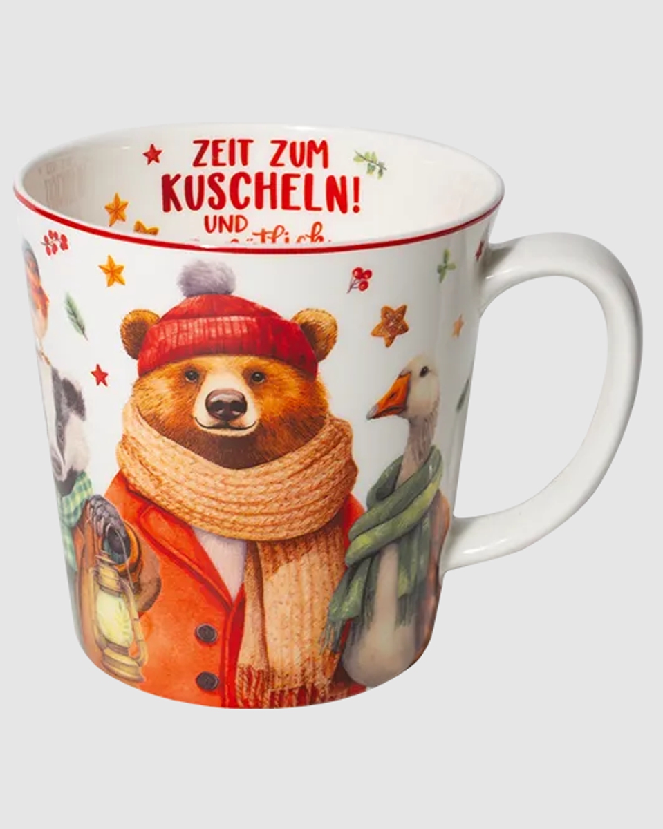 Tasse Gemütliche Gesellen Jumbobecher 500 ml Fine Bone China 