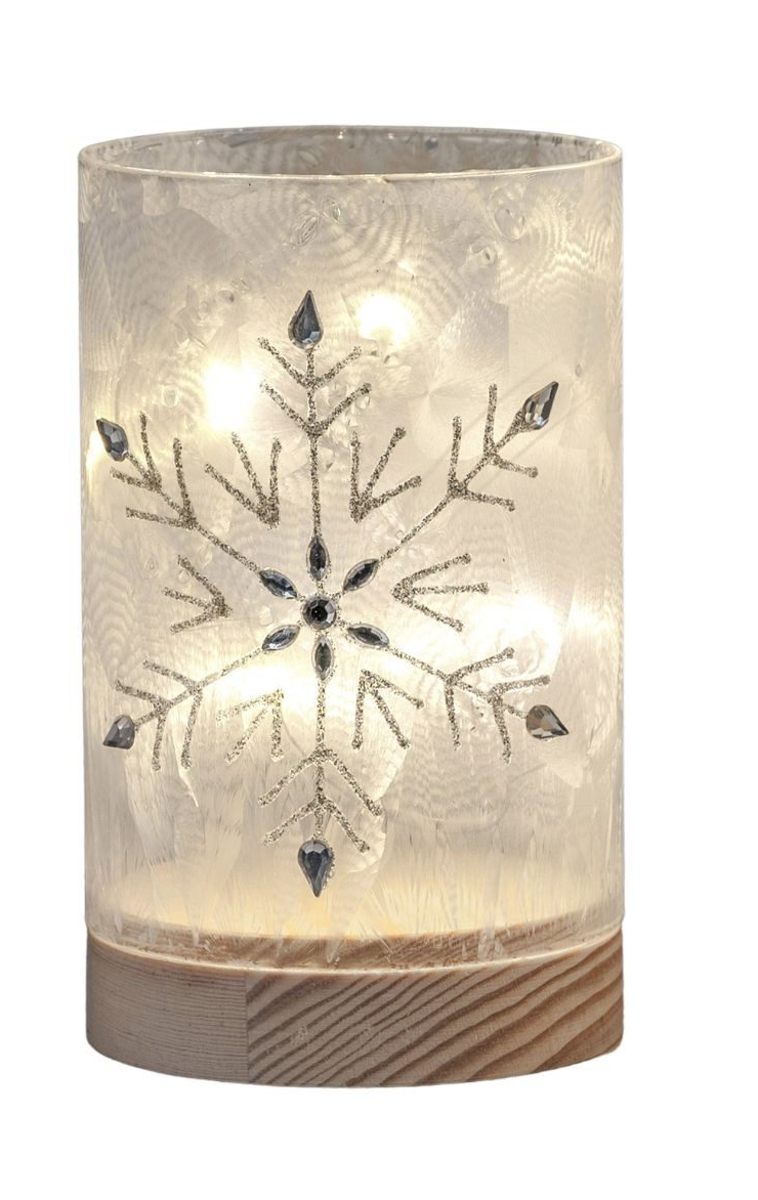 Deko-Licht LED Eiskristall 15 cm
