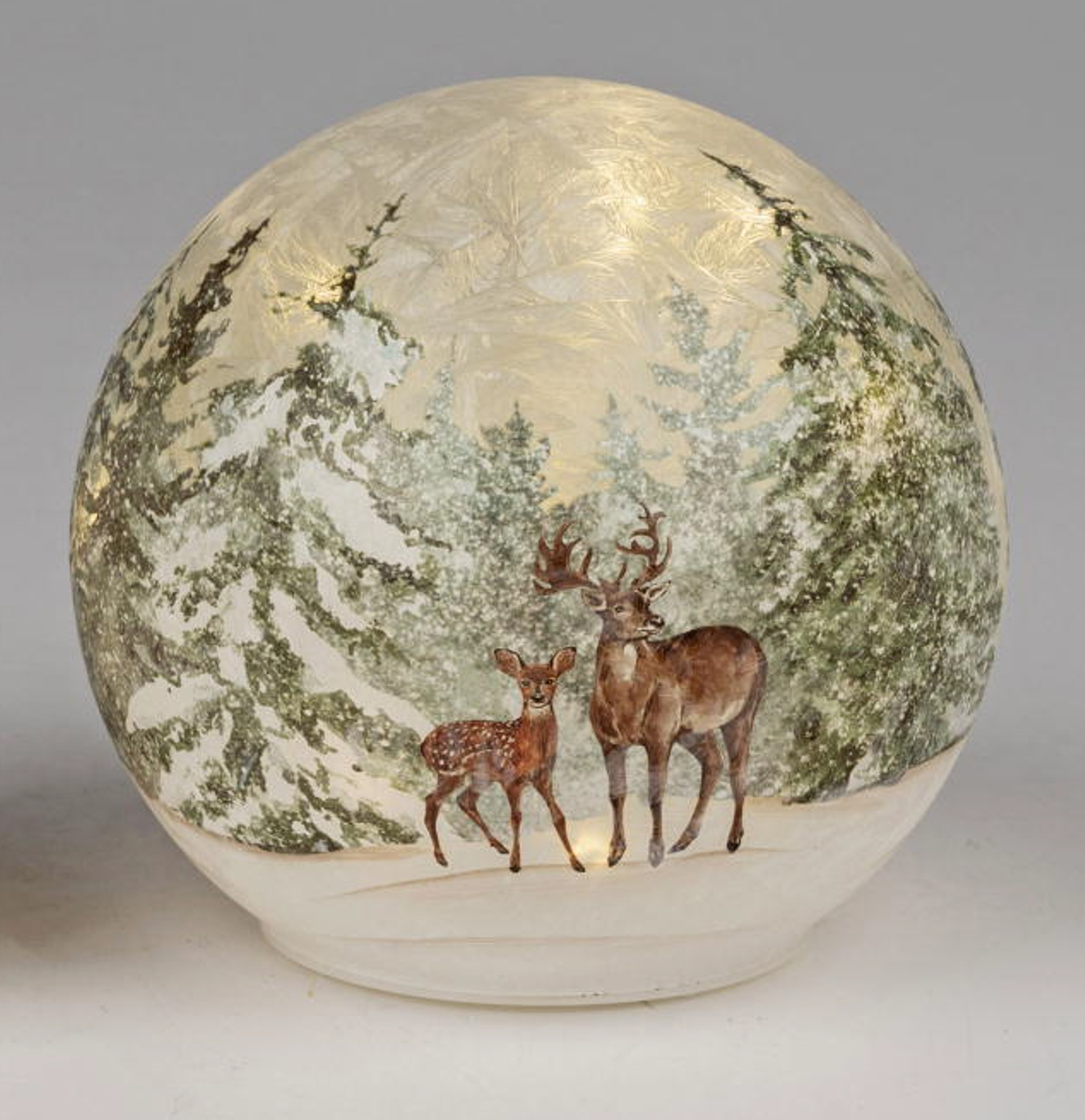 Deko-Licht LED Kugel Frosty Wald 12cm